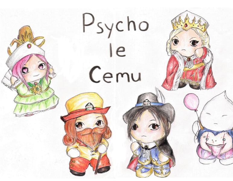 Psycho le Cemu Plushies! by Kerushi