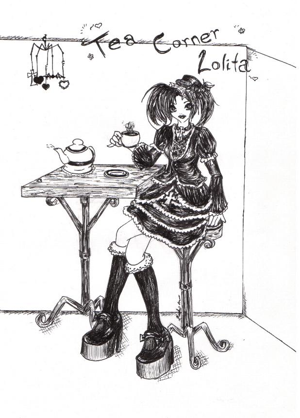 ~*`tea corner lolita`*~ by Kerushi