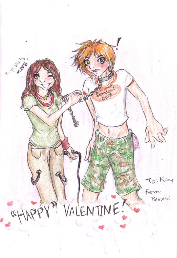 Happy Valentine for Kay! by Kerushi