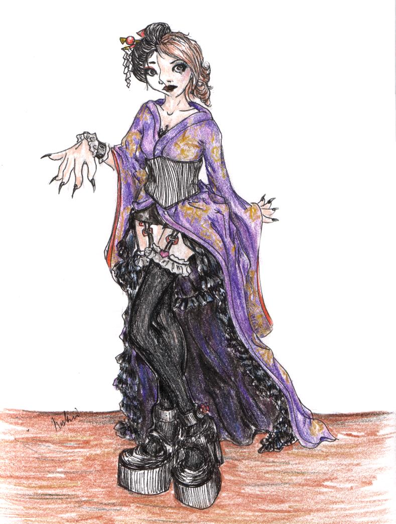 Victorian Geisha by Kerushi