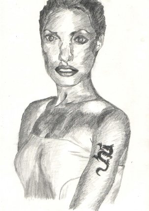 Angelina Jolie by Kes
