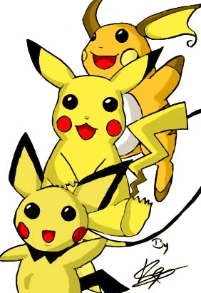 The Pichu Evolutions by Kes