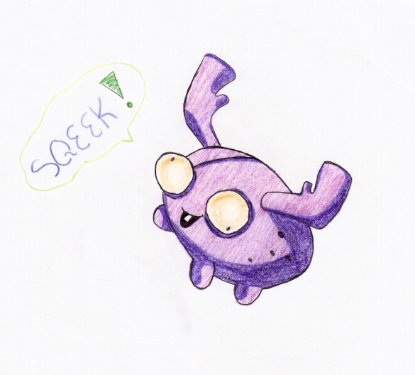 A mini-moose from Invader Zim by Ketts_Shadow