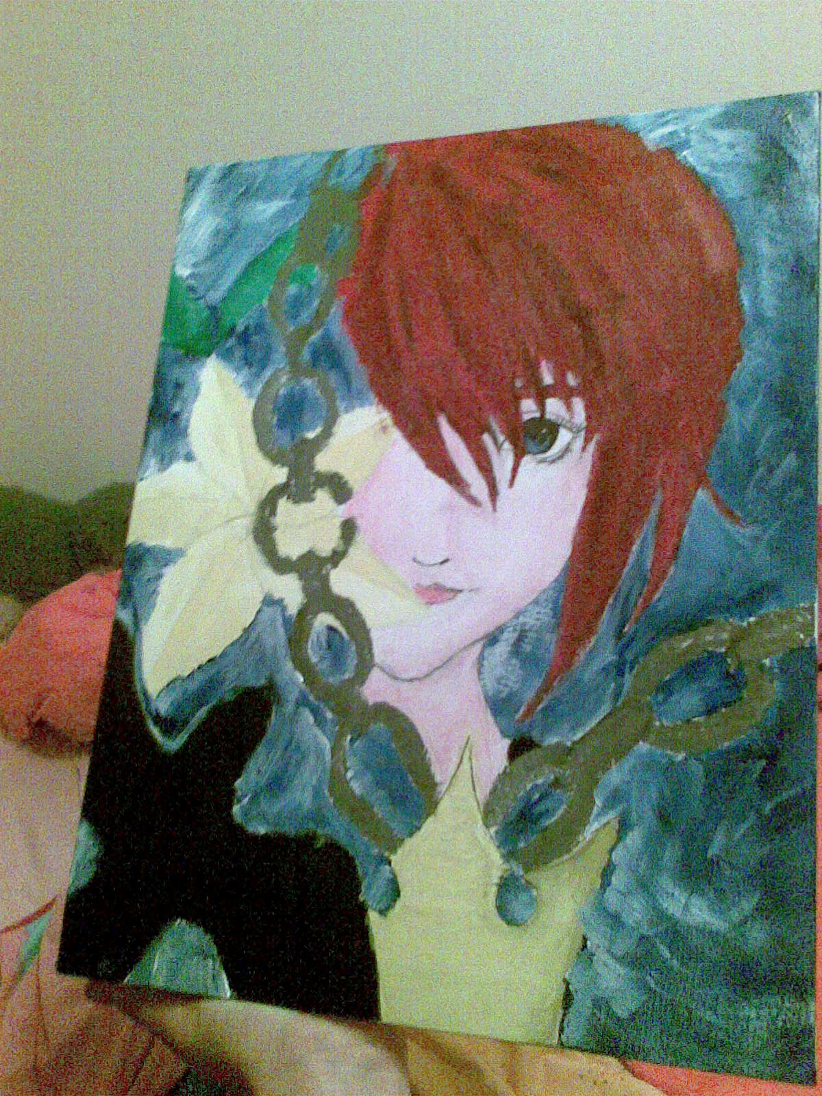 first painting ever of kairi by Keyblade14