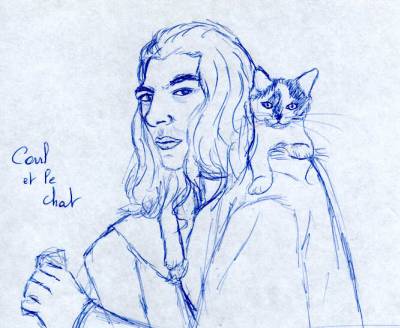Carl et le chat by Khalan