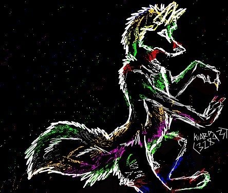 Dancin Rainbow Anthro by Kiara32893