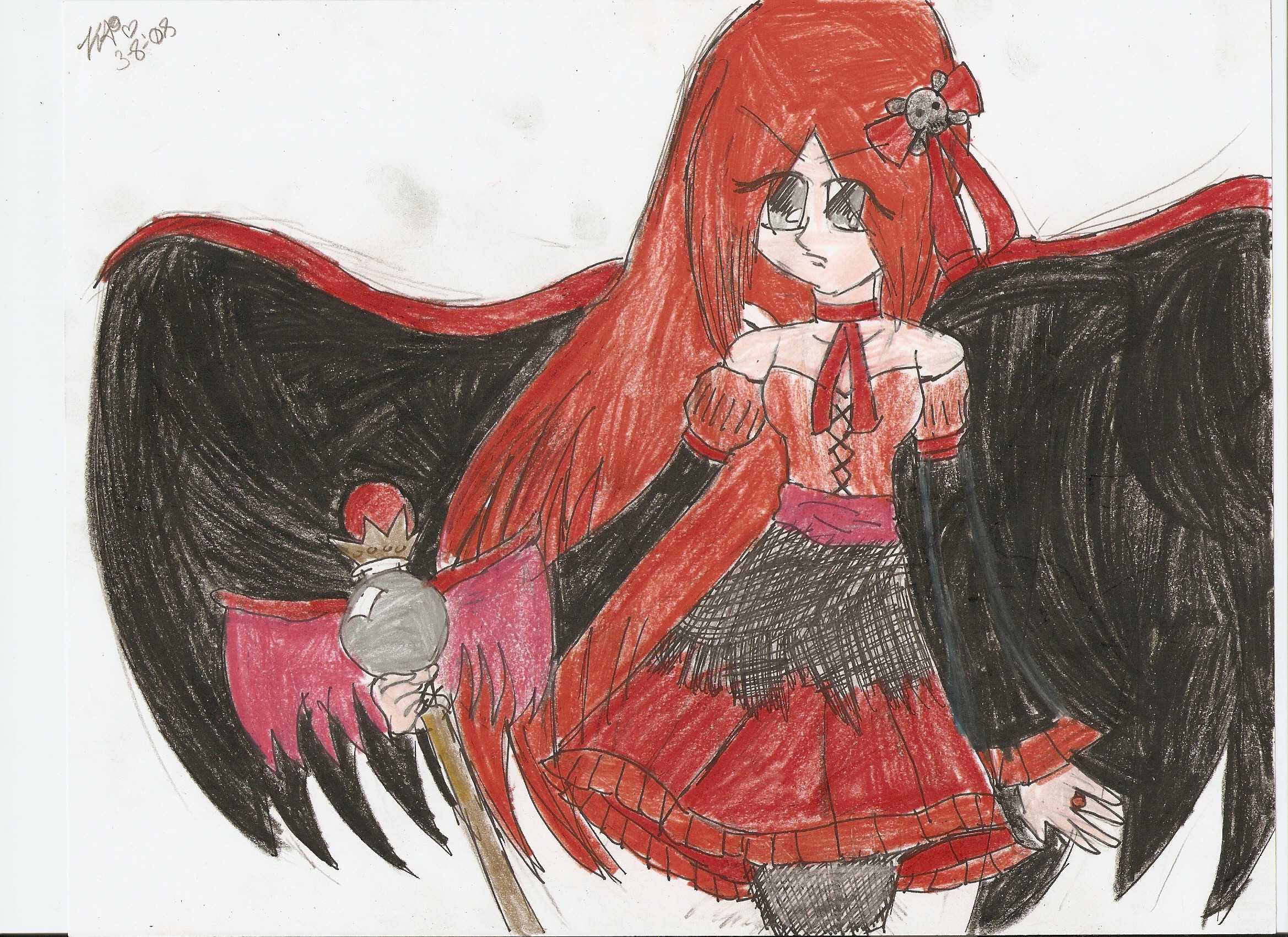 COLORED] Dark Fairy by KiaraAkira