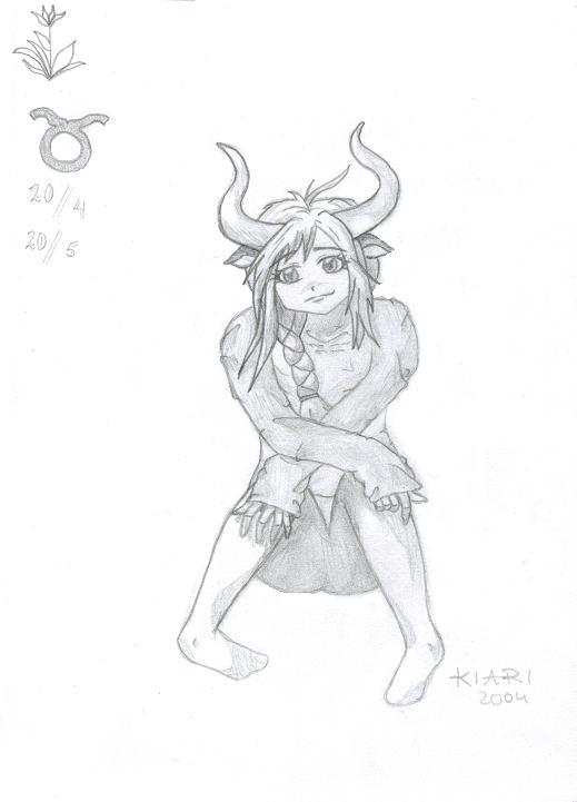 Manga Zodiacs - Taurus by Kiari