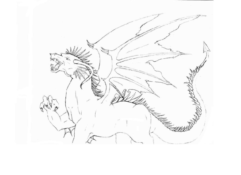 Dragon of Power by KibaFang