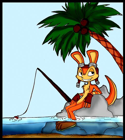 Daxter: Vacation time... by Kibachan14