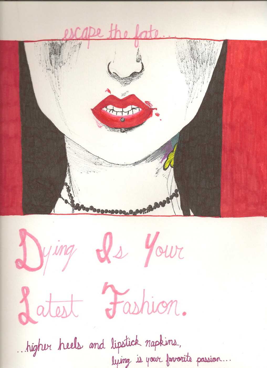 Inked Dying Is Your Latest Fashion by KickButtRobin