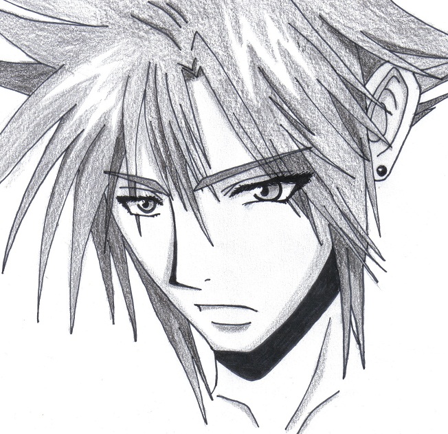 Cloud Strife - Request for lexy0894 by KidOnBass