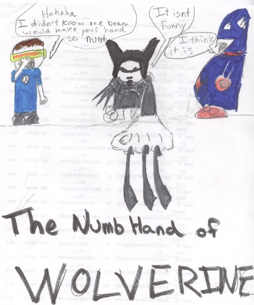 A Hand of Wolverine by Kid_with_the_funky_art