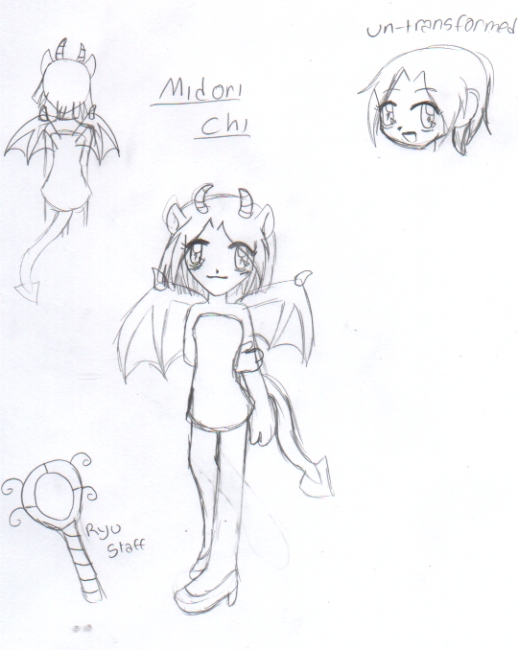 Character pages; Chi Midori by Kiichigo_chan