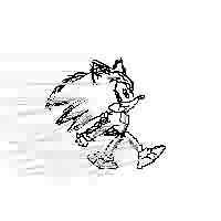 Run! Cruddeh Sonic, Run! by Kijo_Kun