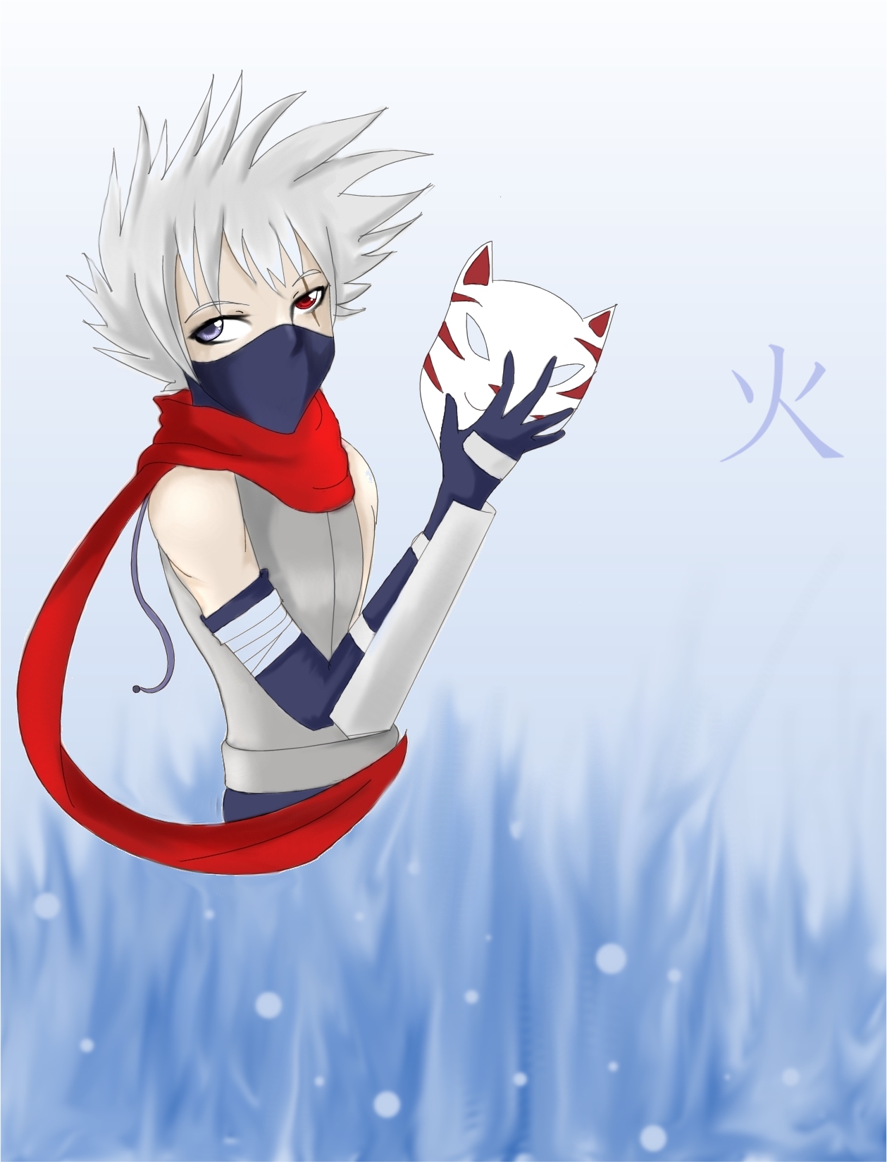 ANBU kakashi by KijutsuNeko