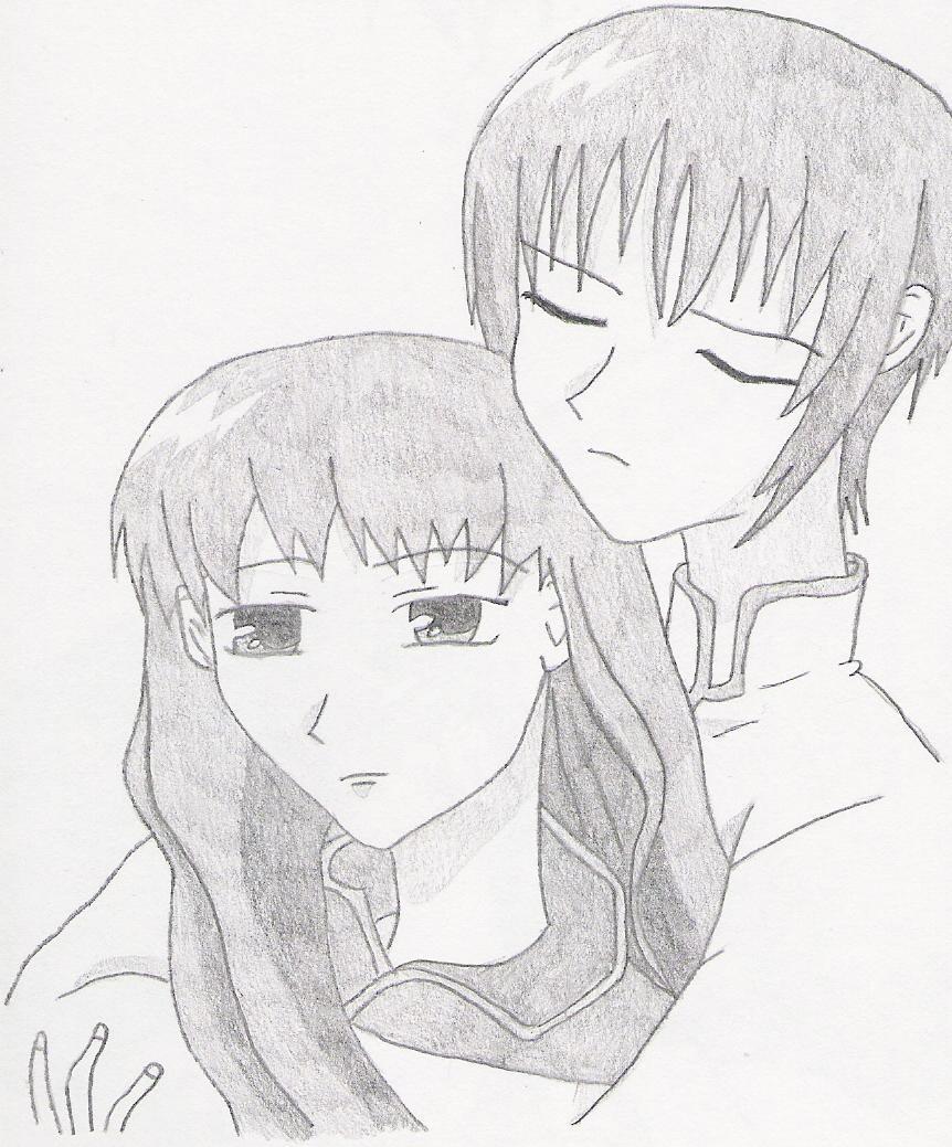 Yuki and Saki by Kikyo91