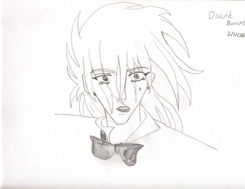 Anime David Bowie!!! by KikyoDepp