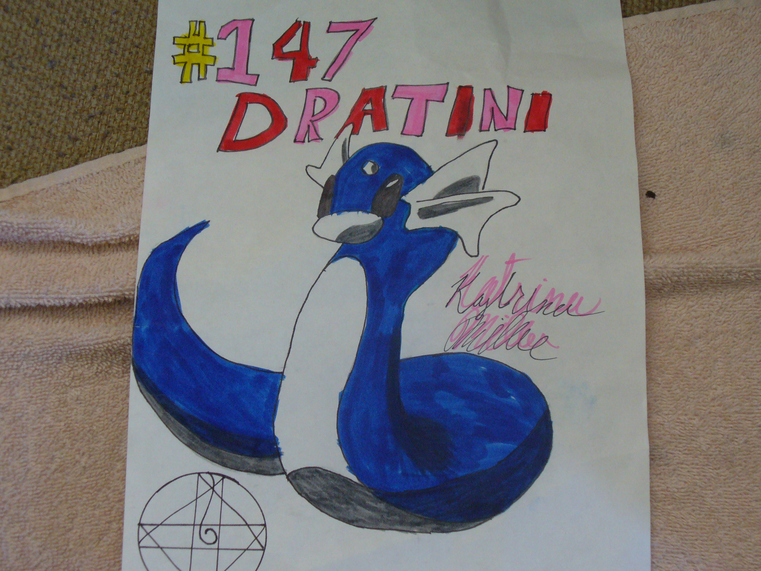 Dratini by Kilalasan
