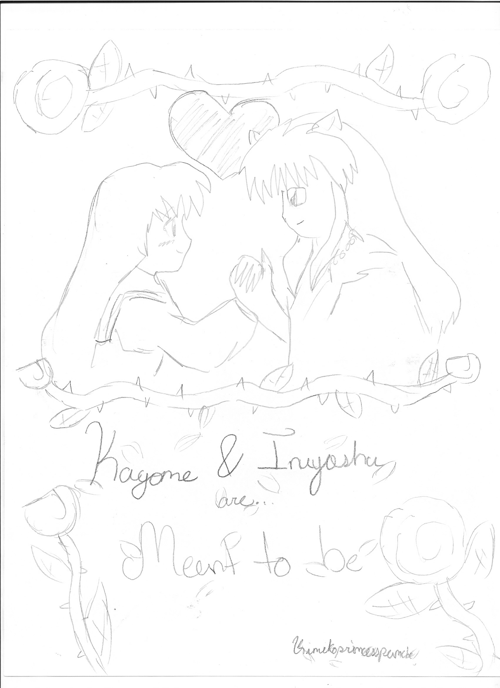 InuYasha and kagome are meant to be by Kimikoprincesspancho