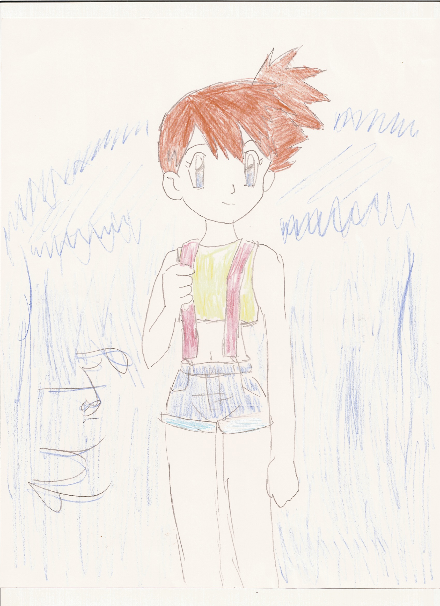 My first time drawing Misty by Kimikoprincesspancho
