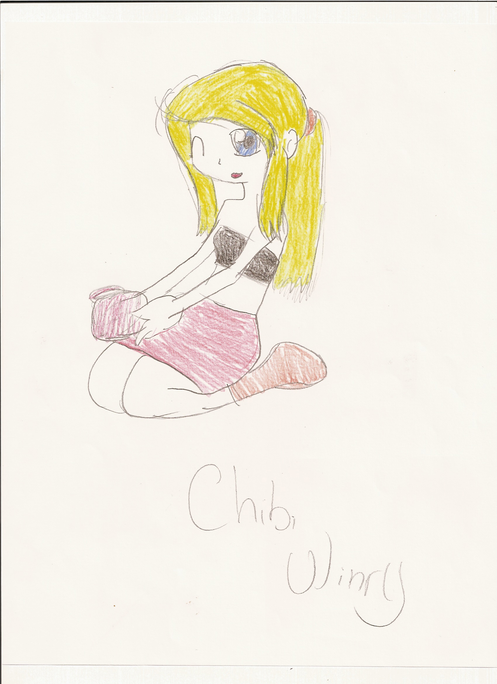 chibi winry by Kimikoprincesspancho