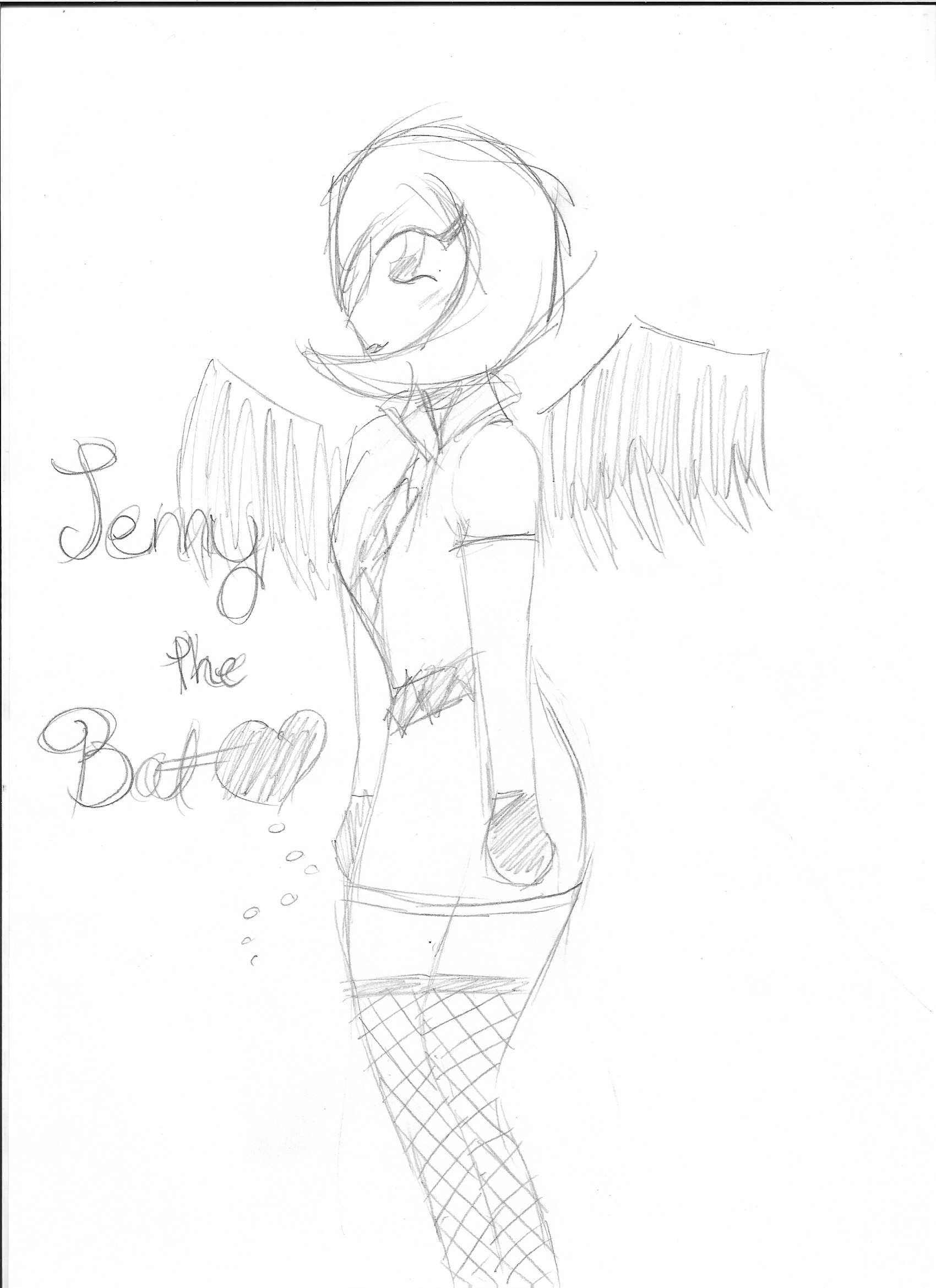 Jenny the Bat by Kimikoprincesspancho
