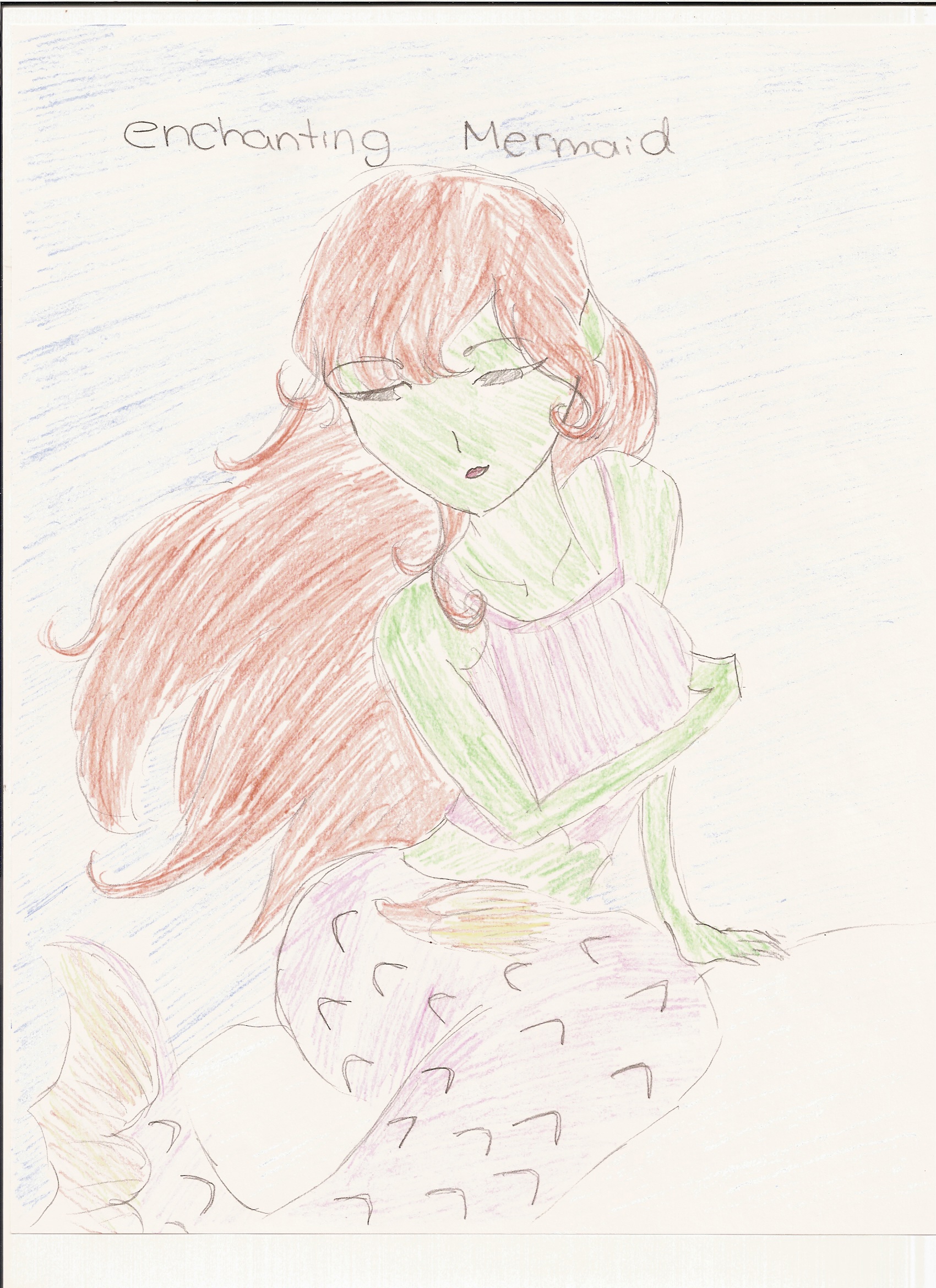 enchanting mermaid by Kimikoprincesspancho