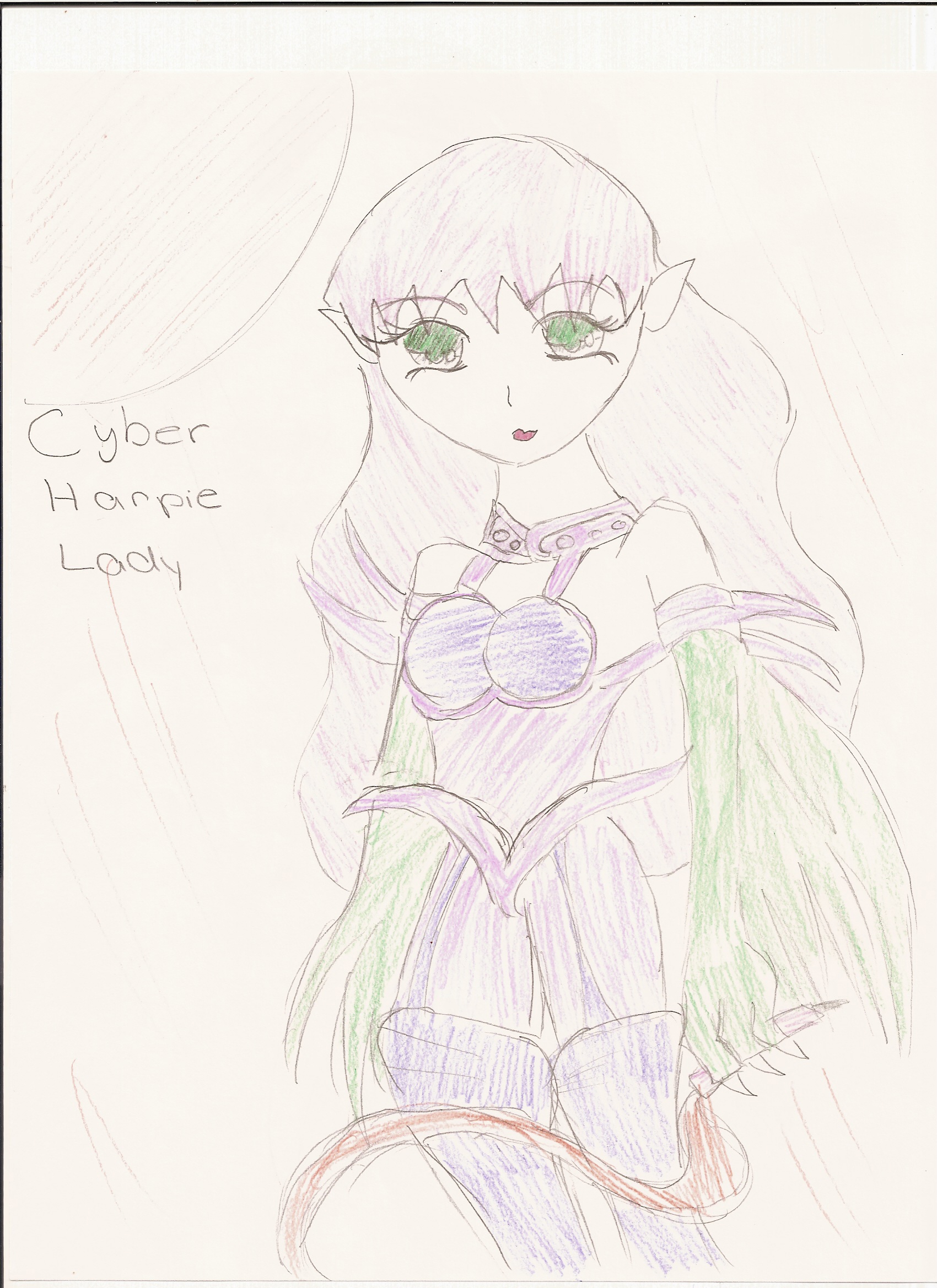 Cyber Harpie Lady by Kimikoprincesspancho