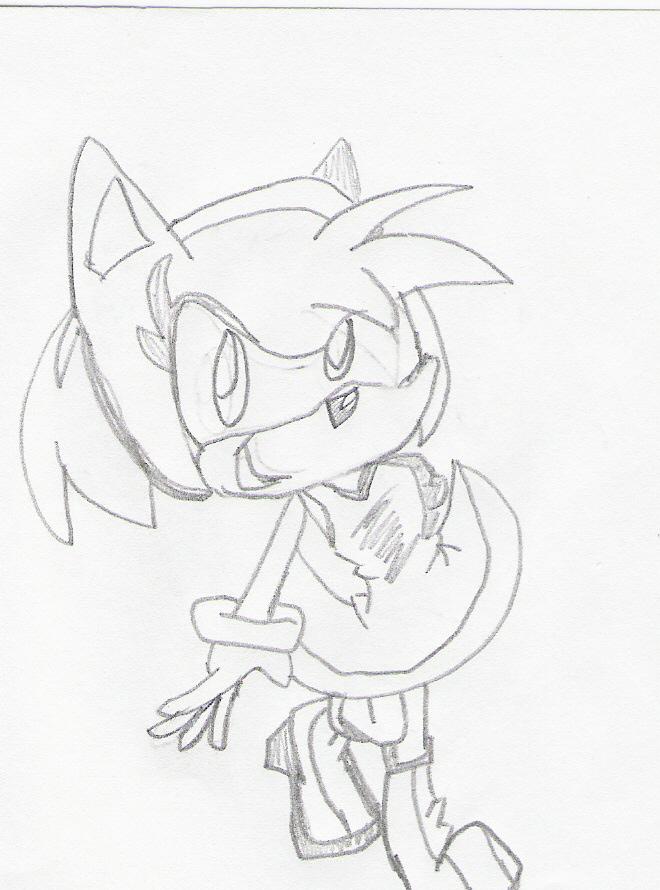 Amy Rose in Sonic Battle by KingBooRulz