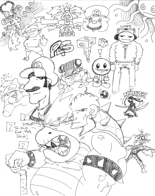 Pen Doodles by KingKiD