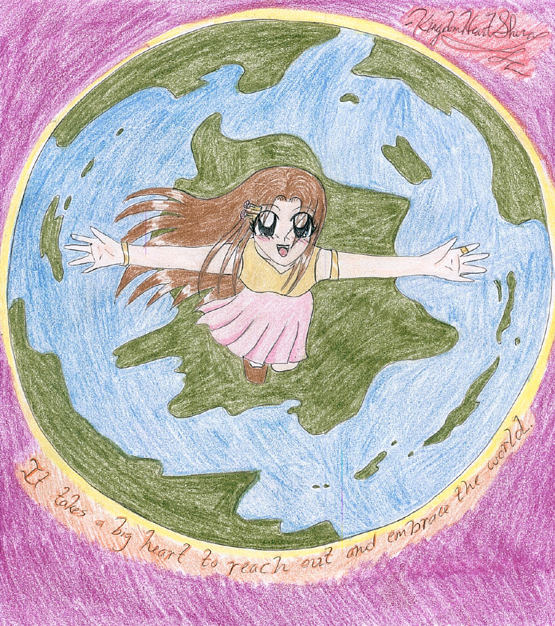 Joy felt 'round the world by KingdomHeartShera