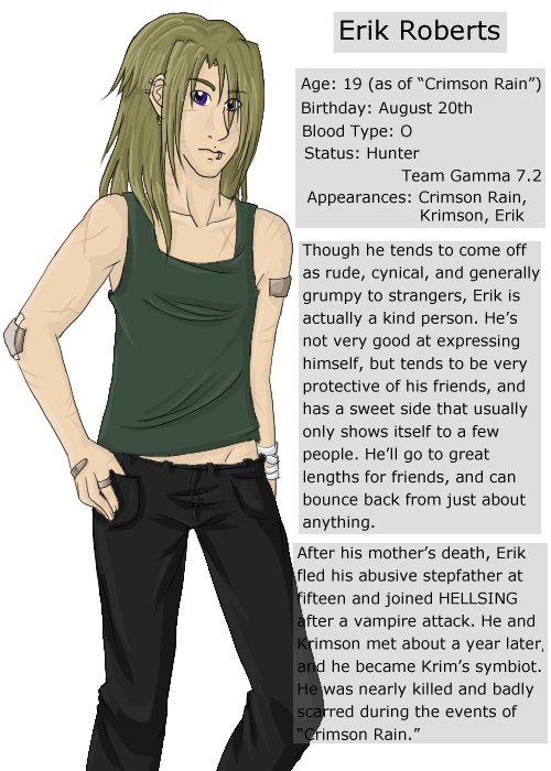 Profile 1- Erik by KingdomHeartShera