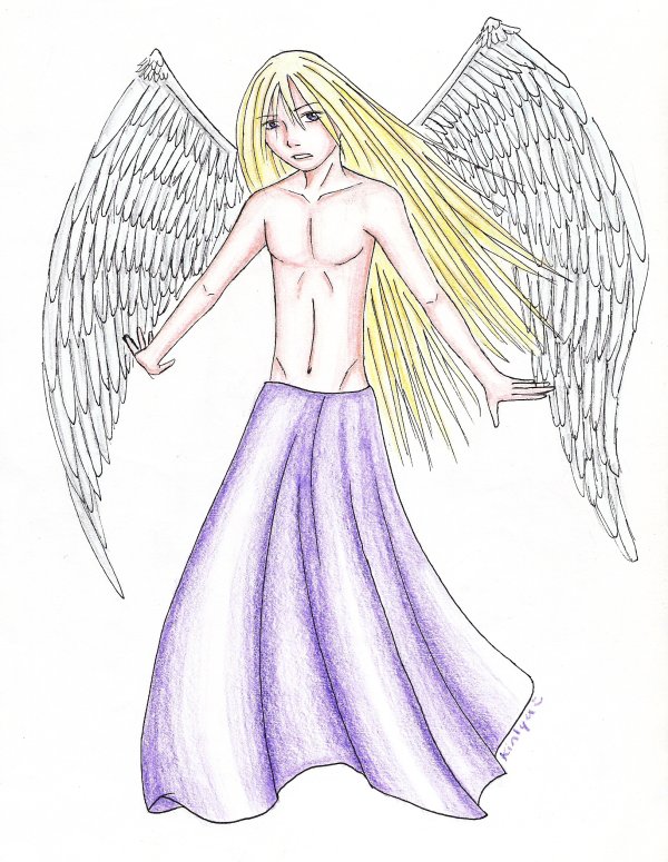 angelic boy by Kinlyu