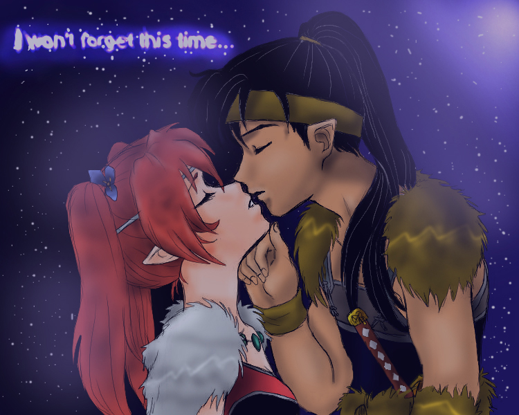Ayame&Kouga--Moonlit Vows by Kinneko
