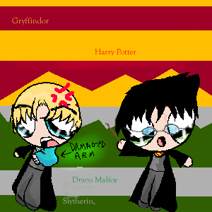 Harry and Draco by Kioko-chan