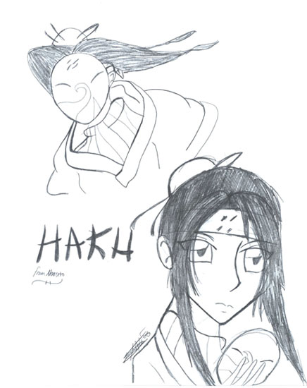 Haku (Request for StormDragon) by Kioko-chan