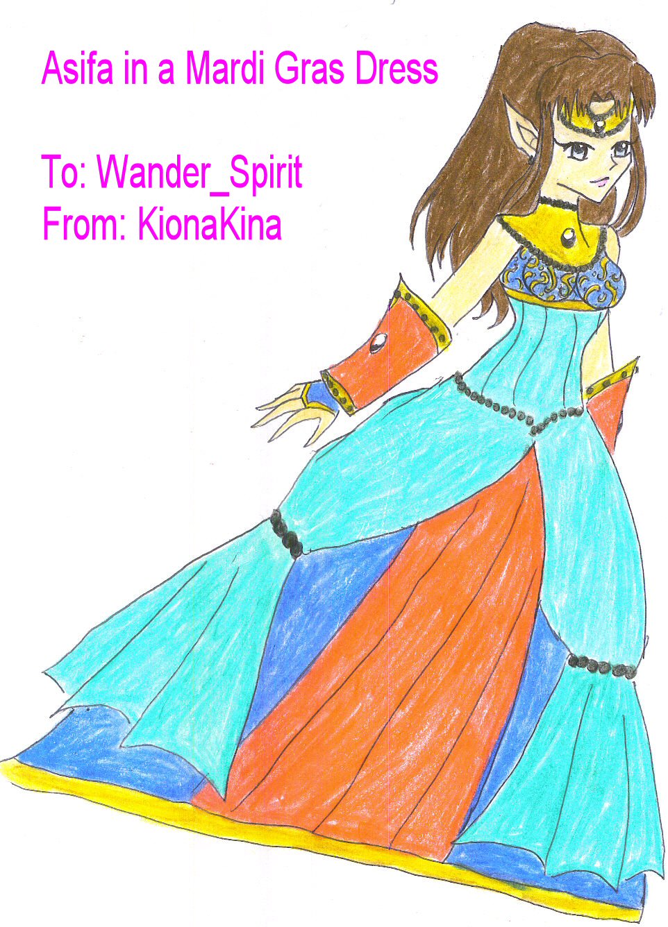 Asifa for Wandering_Spirit by KionaKina