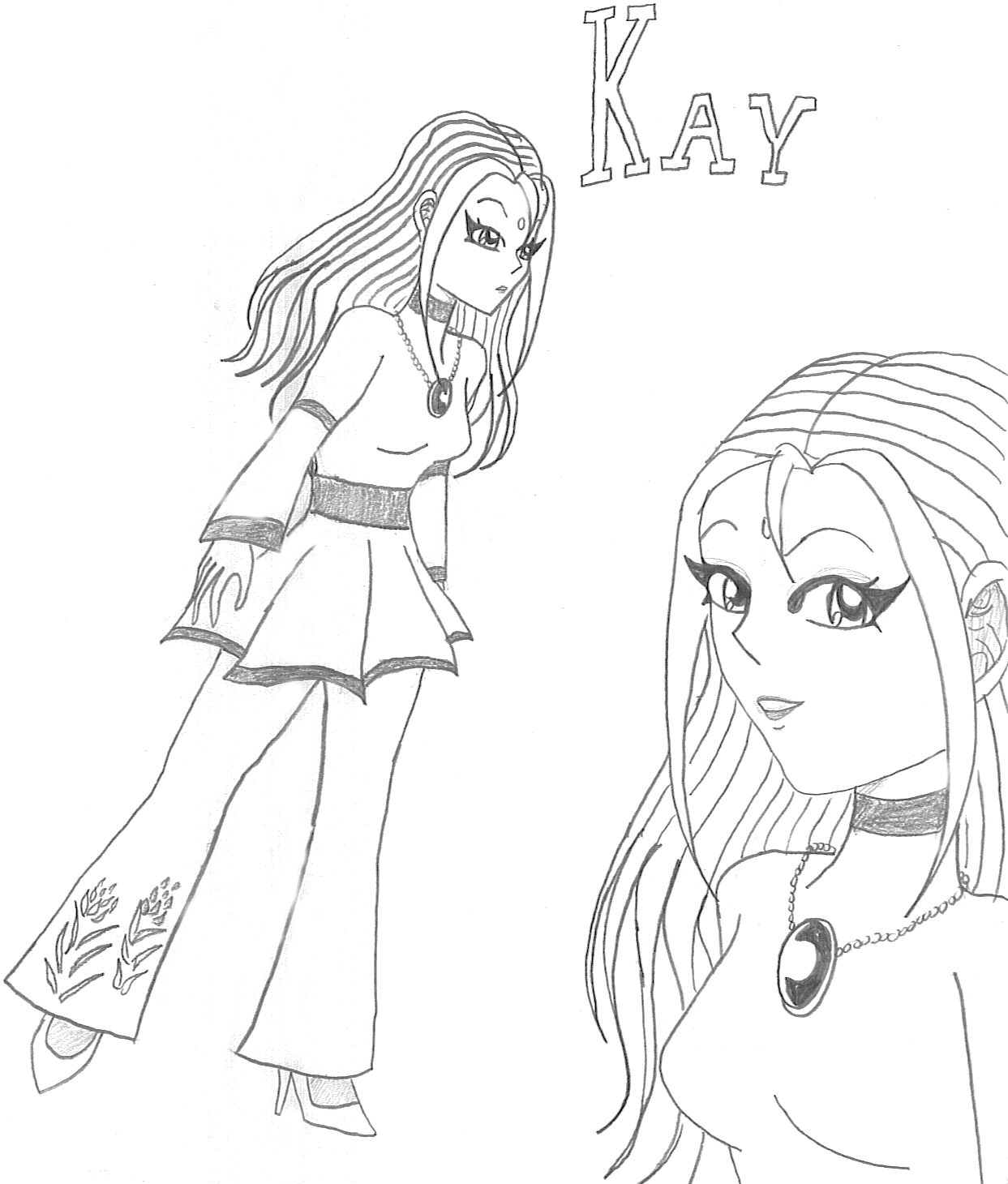 Character Profile Kay by KionaKina
