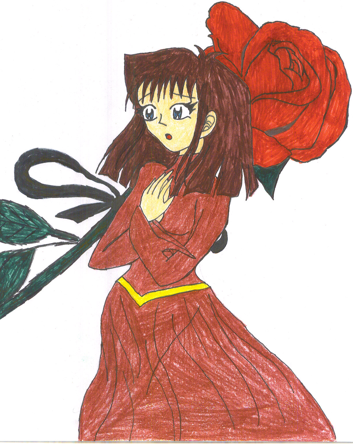Anzu as Christine by KionaKina