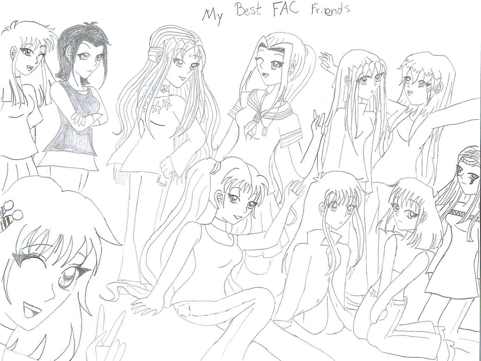 My Best FAC Friends by KionaKina