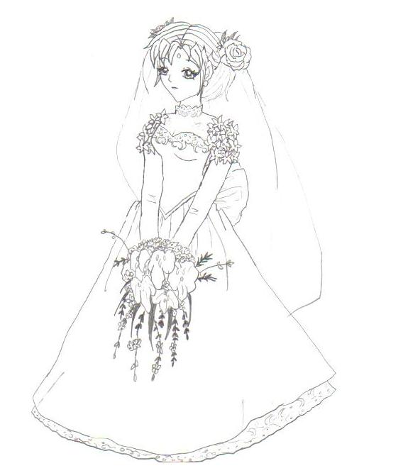 Dressing Up~ Wedding Dress by KionaKina