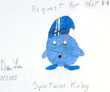 Request for Wolf Kid: Sportacus Kirby by KirbyFannatic
