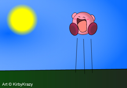 Happy Kirby by KirbyKrazy