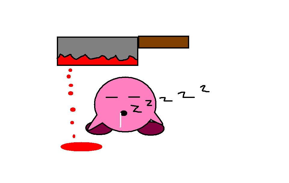 Kirby in near death! by Kirby_The_Pink_Fluff