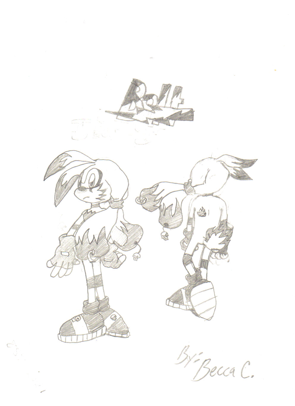 Bolt the Bunny! by Kirby_kun