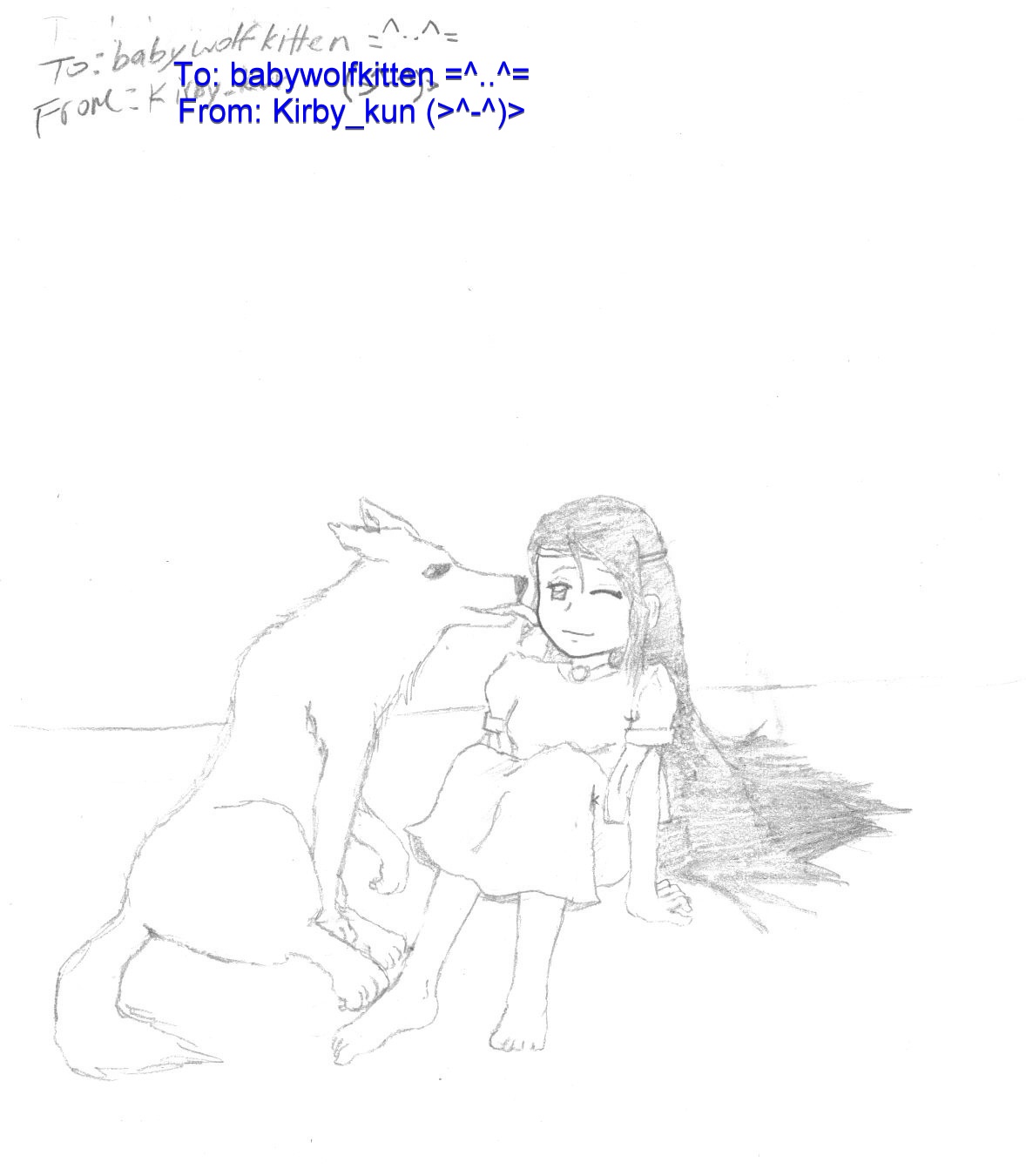 Emily-request (for babywolfkitten) by Kirby_kun