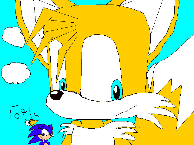 hey! It's Tails!!! by Kirbyluva11