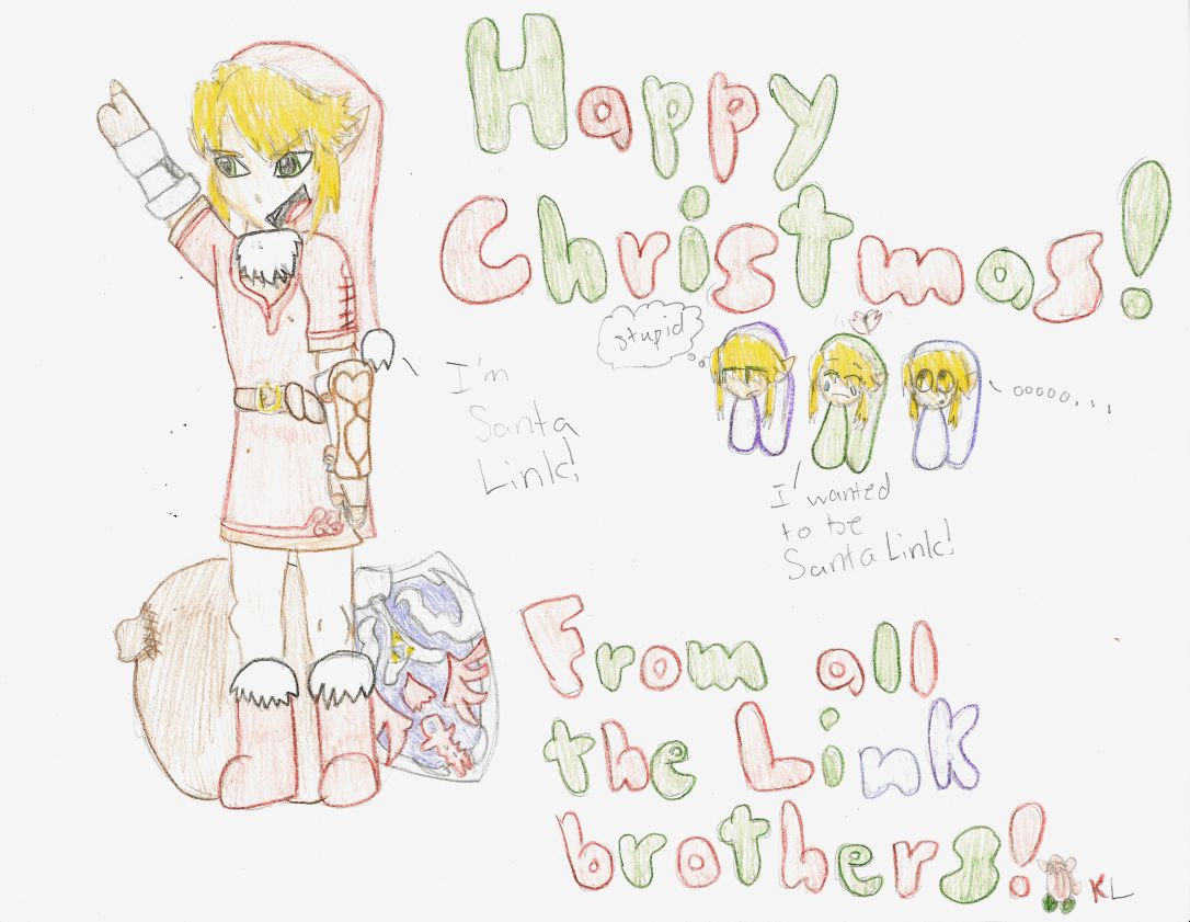 Merry Linkmas! by Kirbyluva11