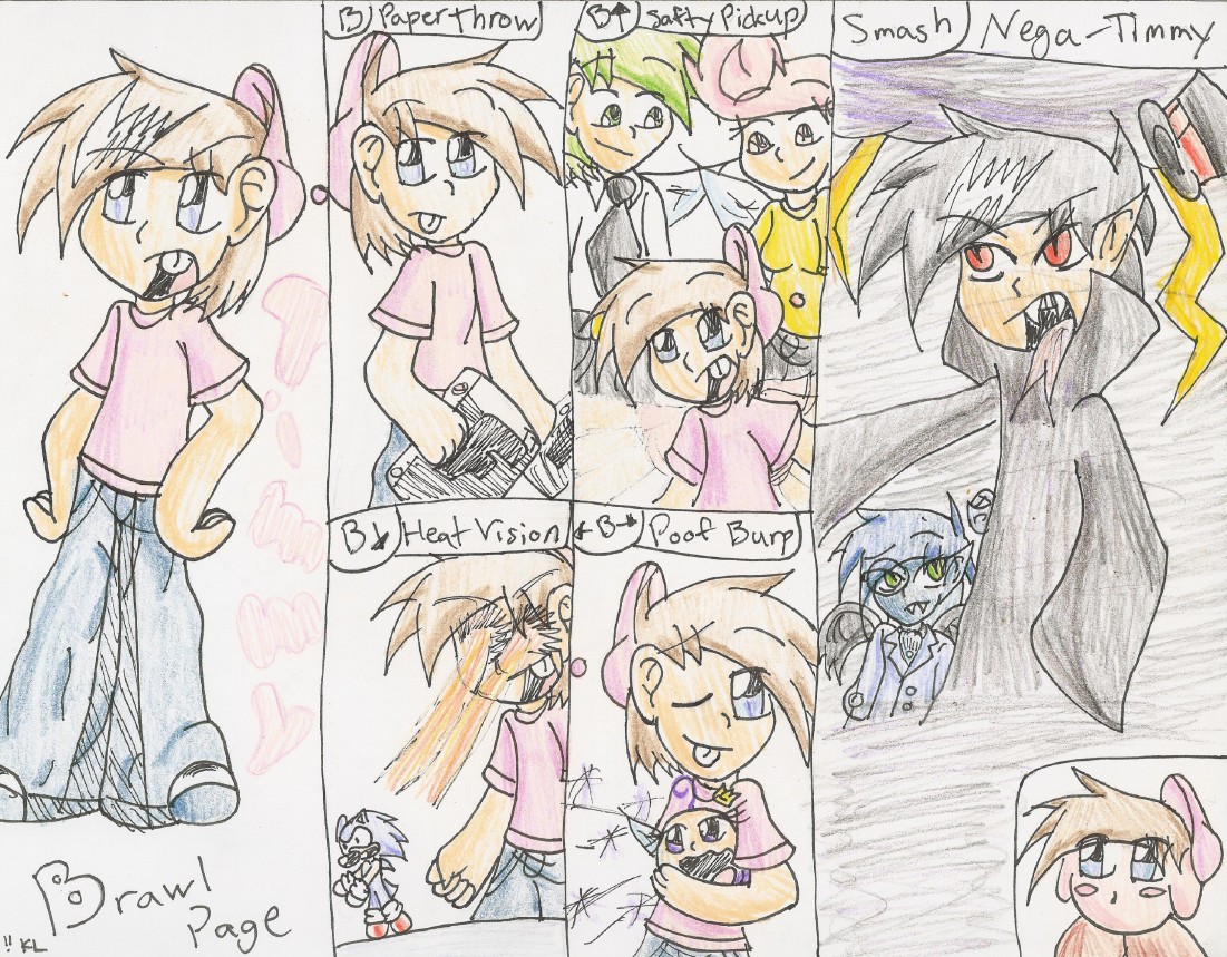 Timmy's Brawl Page the 2nd by Kirbyluva11
